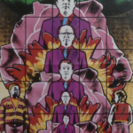 Gilbert and George 'DEATH' Original Vintage Poster