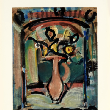 George Rouault Musee du Louvre Original Vintage Poster