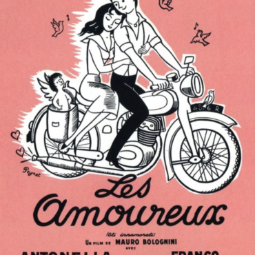 Les Amoureux by Peynet Original Vintage Poster