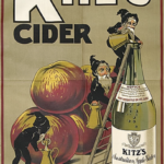 Kitz's Cider Original Vintage Poster