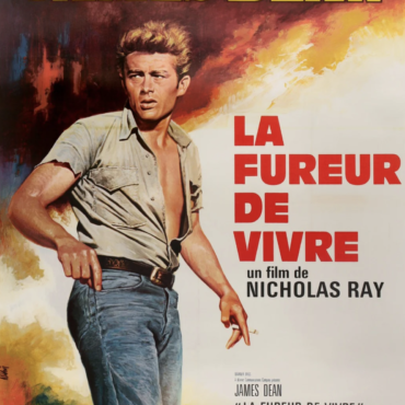 James Dean Rebel Without a Cause Original French Poster