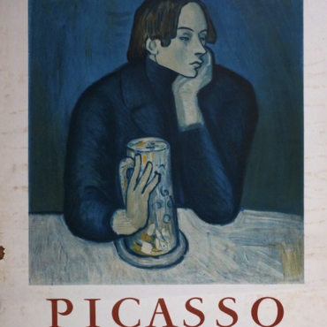 Picasso Quelques Collections Parisiennes Original Vintage Poster