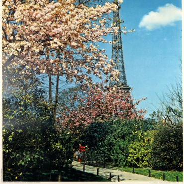 Le Printemps À Paris Original Vintage Poster