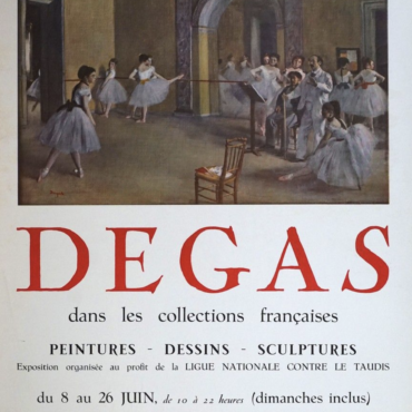 DEGAS Original Vintage Poster