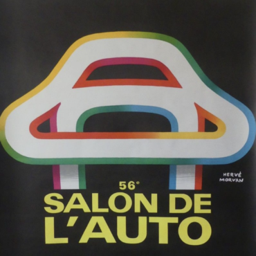 SALON DE L’AUTO 1969 Original Vintage Poster