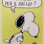 Grazie Per Il Ballo Snoopy Original Vintage Poster