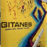 Gitanes avec ou sans filtre Original Vintage Poster