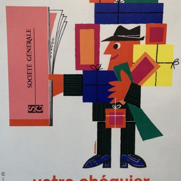 Societe Generale Original Vintage Poster