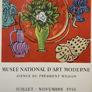 Henri Matisse Musee National D'Art Moderne Original Vintage Poster