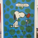 Snoopy "L'amour, Ah" Original Vintage Poster Letitia Morris Gallery